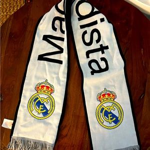 Authentic Real Madrid Madridista Scarf - Wear Your Passion with Pride!